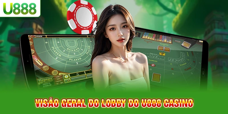 Visão geral do lobby do U888 Casino Visão geral do lobby do U888 Casino
