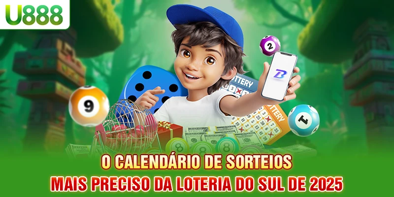 O calendário de sorteios mais preciso da Loteria do Sul de 2025