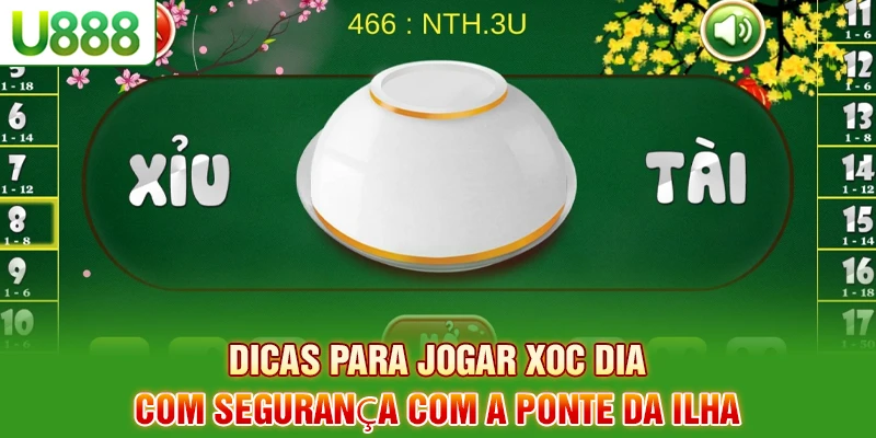 Dicas para jogar jogo de dados com segurança com a ponte da ilha