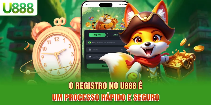 Registrar-se no U888 é um processo rápido e seguro Registrar-se no U888 é um processo rápido e seguro